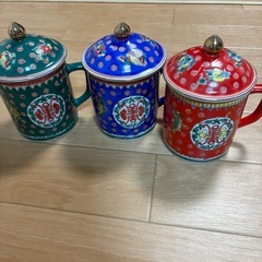 中華風マグカップの画像