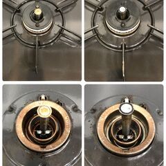 25K574 ジA Paloma パロマ ガステーブル IC-S87-R 右強火力 LPガス用 プロパン 2020年製 ガスコンロ 中古の画像