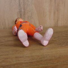 当時もの ポピー 0テスター 吹雪シン フィギュア ミニソフビ 高さ13.7cm ゼロテスター ヘルメット欠品 昭和 レトロ 札幌 手稲の画像