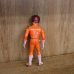 当時もの ポピー 0テスター 吹雪シン フィギュア ミニソフビ 高さ13.7cm ゼロテスター ヘルメット欠品 昭和 レトロ 札幌 手稲の画像