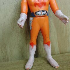 当時もの ポピー 0テスター 吹雪シン フィギュア ミニソフビ 高さ13.7cm ゼロテスター ヘルメット欠品 昭和 レトロ 札幌 手稲の画像