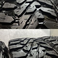 【YK GEOLANDAR M/T G003 285/70R17】夏タイヤ【トヨタ FJクルーザー 純正アルミホイール 17インチ 7.5J6HPCD139.7+15】バリ溝　(MTH895)クレジットカード QRコード決済可能の画像