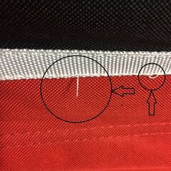 【リサイクルストアスターズ吉野店】【中古品】Coleman コールマン サイドテーブル付デッキチェアST レッドの画像