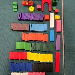 木製レールおもちゃ・ドミノまとめ売りの画像