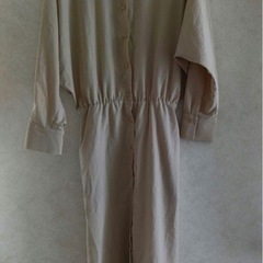 【タグ付き✨】イーハイフンワールドギャラリーピース　シャツ切替ロングワンピースの画像