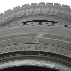 205/55R16 ICEGUARD スタッドレス 2022年製 4本SET 8分山～の画像