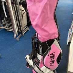 ほぼ新品‼️ホンマゴルフスタンド付きキャディーバックの画像