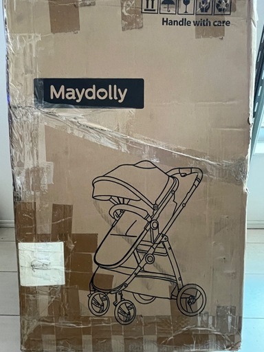 限定特価　未使用　maydolly 多機能　ベビーカー　軽量　乳母車　折りたたみ