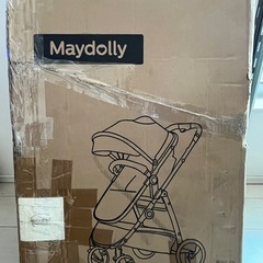 限定特価　未使用　maydolly 多機能　ベビーカー　軽量　乳母車　折りたたみの画像