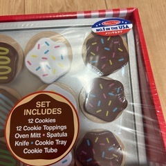 木製おままごと クッキーセットの画像