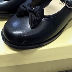 美品）HARUTAキッズ　女の子靴16cmの画像