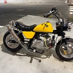 モンキー 10インチタイヤアルミホイール　バリ山の画像