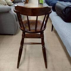 飛弾産業 ベビーチェア キツツキ 木製 レトロの画像