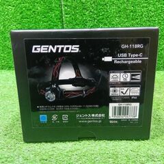 ジェントス(GENTOS) GH-118RG ヘッドランプ【船橋馬込店】【店頭取引限定】【中古】管理番号：IT46QKKB934Aの画像
