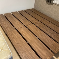 ダブルベッド&フレーム　2セット　の画像