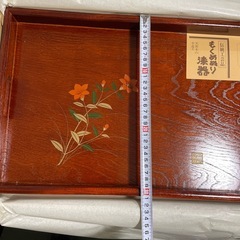 天然木お盆の画像