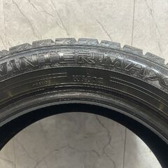 DUNLOP WINTERMAXX WM02 185/60R15 15インチ スタッドレス 1本 22年製 バリ溝 ヴィッツ シエンタ グレイス シャトル フィット等　(MTG977)クレジットカード QRコード決済可能の画像