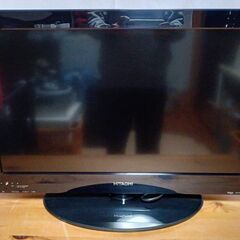 【B383】日立　Wooo　液晶テレビ　26インチ　2010年製　リモコン無し　動作OKの画像