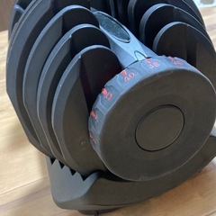 可変式ダンベル40kg × 2個　ホームジム バーベル アイロテック フレックスベル パワーブロックの画像