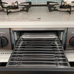 A-404【リユースのサカイ野々市店】ジモティ来店特価‼ ガステーブル リンナイ KSR562BKR 2020年製 クリーニング済みの画像