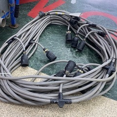 動作確認済 分岐ケーブル 50m TCタイプ 125V 15A 防雨形 【店頭引取限定】の画像