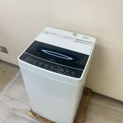 中古家電セット(冷蔵庫 AQUA 168L 2022年製 AQR-17N(R) 洗濯機 Haier 5.5kg 2020年製 JW-C55D)の画像