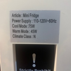 ミニ保冷庫　保温•保冷両用 小型ポータブルの画像