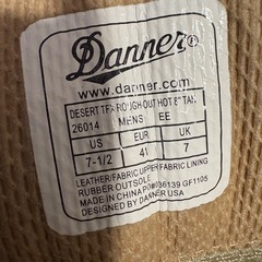DANNER ダナー　タクティカル ブーツ　の画像