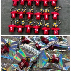 卒部、卒団プレゼント🎁部活応援チャーム🩷ハンドメイド推しカラーの画像