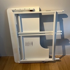 山善(YAMAZEN) L字型 折りたたみデスク（幅90cm）★テレワークに最適/傷・熱に強い天板★【0円/無料】の画像