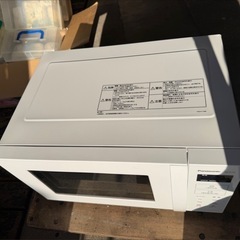 動作確認済　2023年製　パナソニック　Panasonic　電子レンジ　NE-FL1A-W　フラットタイプ　ホワイトの画像