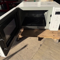 動作確認済　2023年製　パナソニック　Panasonic　電子レンジ　NE-FL1A-W　フラットタイプ　ホワイトの画像