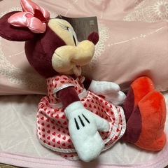 ディズニー ミニーマウス ミニーちゃん ぬいぐるみの画像