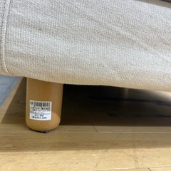 無印良品 1人掛けソファー ファブリック 家具 ソファー スリムアームシーター ベージュ のご紹介です！の画像