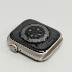 Apple Watch Series 7/GPS+セルラー/41mm/A2476/スターライト〈MKHR3J/A〉の画像