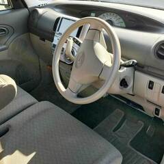 ダイハツ　タント　X　左電動スライドドア、スマートキー、オートエアコン、カーナビ、パールホワイト、走行：2万4千キロ台　車検：27年1月の画像