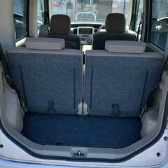 ダイハツ　タント　X　左電動スライドドア、スマートキー、オートエアコン、カーナビ、パールホワイト、走行：2万4千キロ台　車検：27年1月の画像