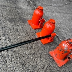 3点セットダルマジャッキー1.5ｔの画像