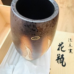 信楽焼/しがらき焼/花瓶10号の画像