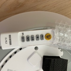 LEDシーリングライト　リモコン、調光機能付きの画像