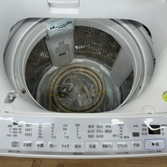 【ドリーム川西店御来店限定】☆ジモティー見たよ♪割引☆日立　洗濯機　7.0kg  BW-V70G  2022年製／クリーニング済み【2125560000033324】の画像