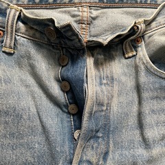リーバイス501クラッシュデニム の画像