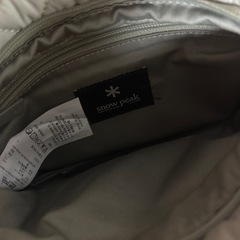 Snow peak キルティングサコッシュ　ショルダーバック　韓国の画像