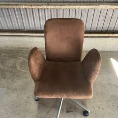 K40 オフィス ニトリ ワークチェア リア SA-BR スエード 1台 事務 回転 昇降 椅子 いす デスク PC パソコンの画像