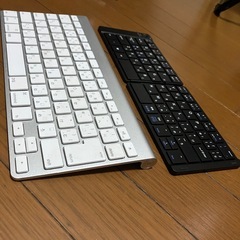 appleキーボード２つの画像