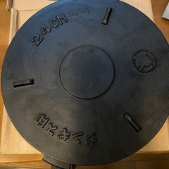 昔ながらのすき焼き鍋　ジンギス印2424センチの画像