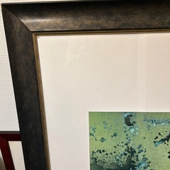 大きな額の画像