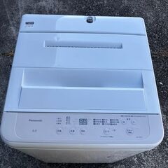 パナソニック 全自動電気洗濯機 6.0kg NA-F6B3 2024年製 100V 50/60Hz Panasonic 山口県柳井市迄直接引取の画像