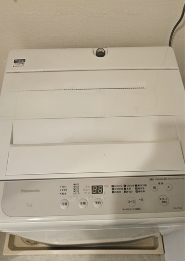 パナソニック　5kg洗濯機 2024年製