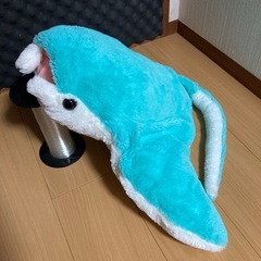 エイ型ぬいぐるみ くったりマンタの画像